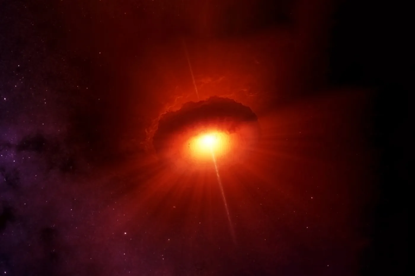 The,Birth,Of,A,New,Star.,Elements,Of,This,Image