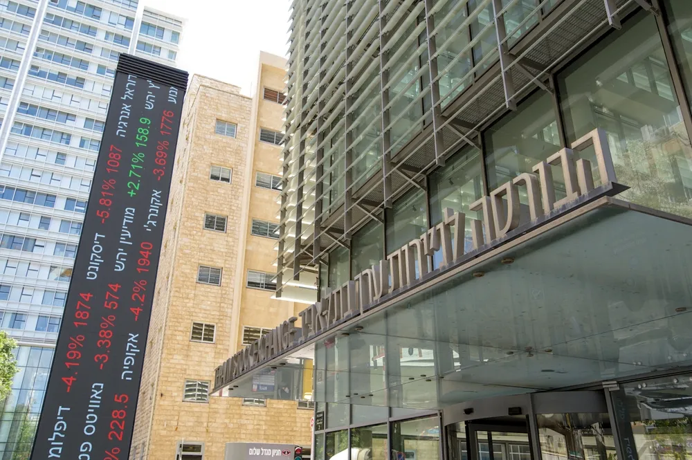 Tel,Aviv,Israel,12.06.2022,The,Tel,Aviv,Stock,Exchange