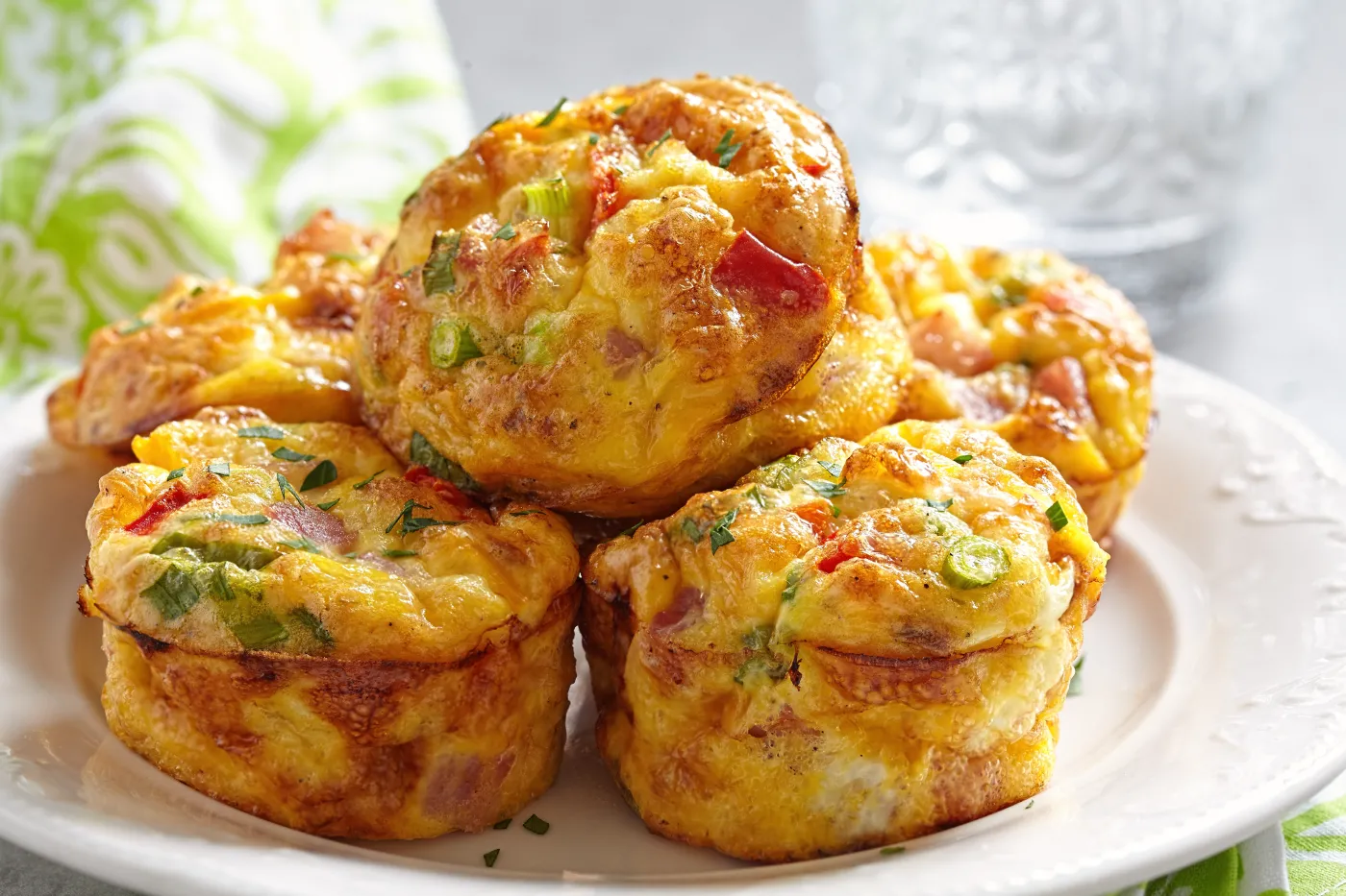 jajka, muffiny z jajek, śniadanie z jajek