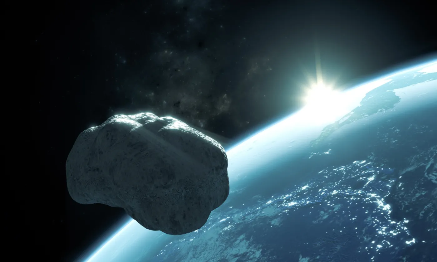 Wielka asteroida minie dziś Ziemię. "Potencjalne niebezpieczeństwo"