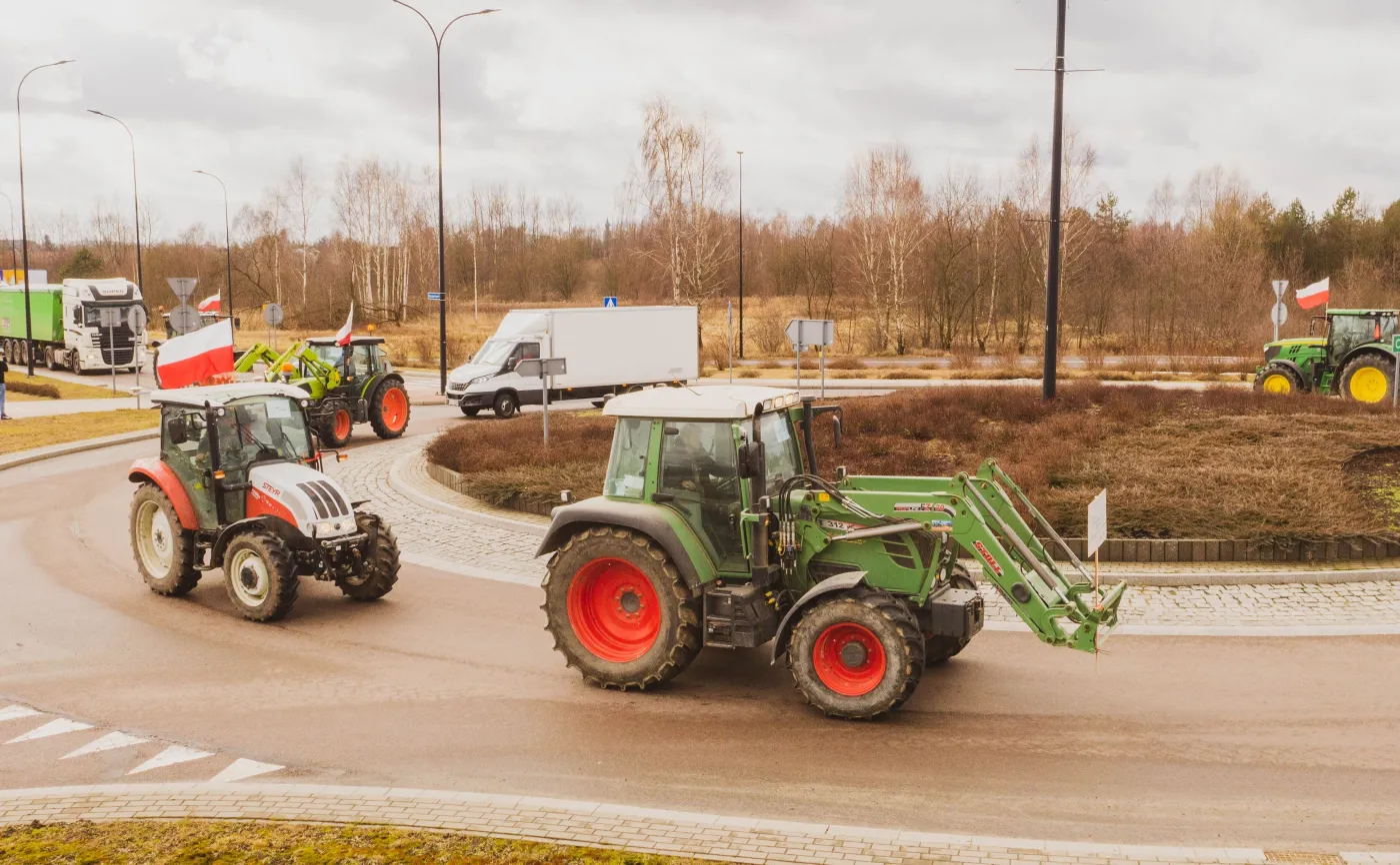 Strajk polskich rolników