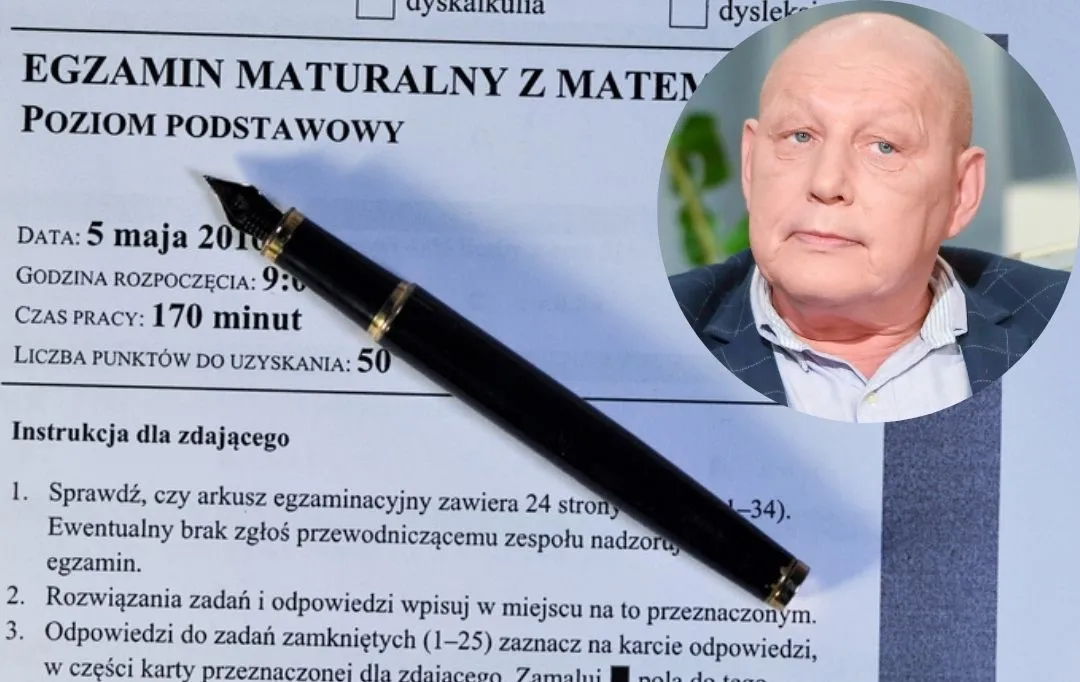 Krzysztof Jackowski powiedział, co będzie na maturze 2024 z matematyki