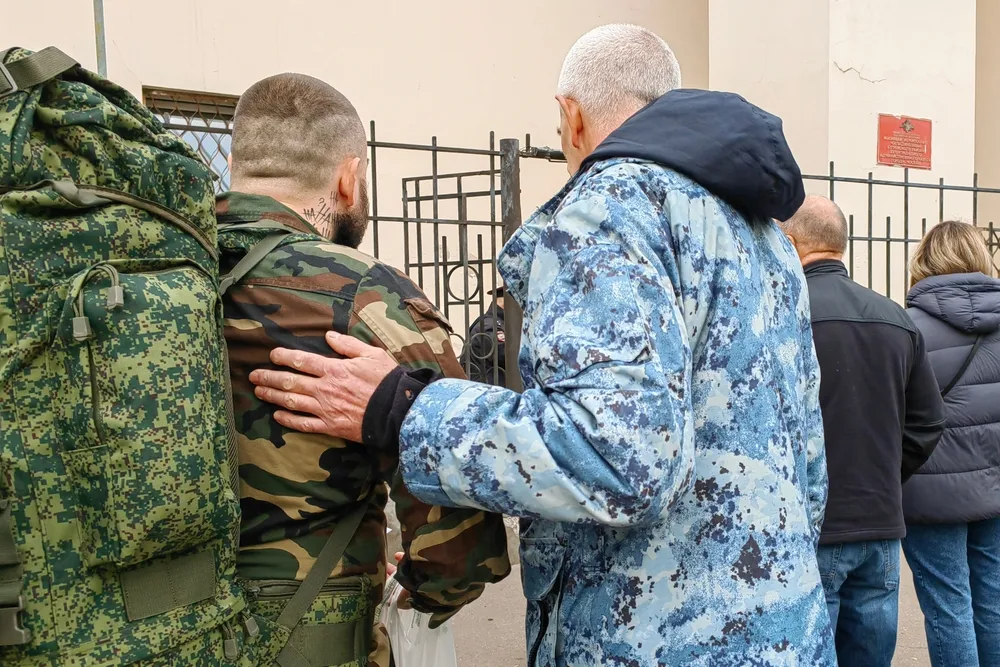 Rosja Moskwa punkt uzupełnień wojsko