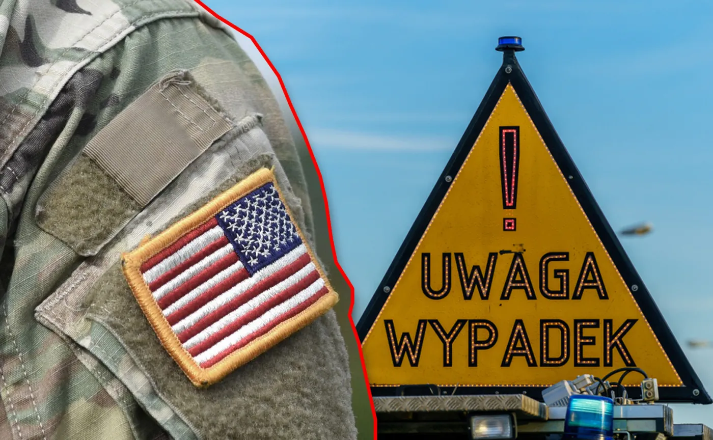 Wypadek kolumny wojskowej na autostradzie. Ranni amerykańscy żołnierze