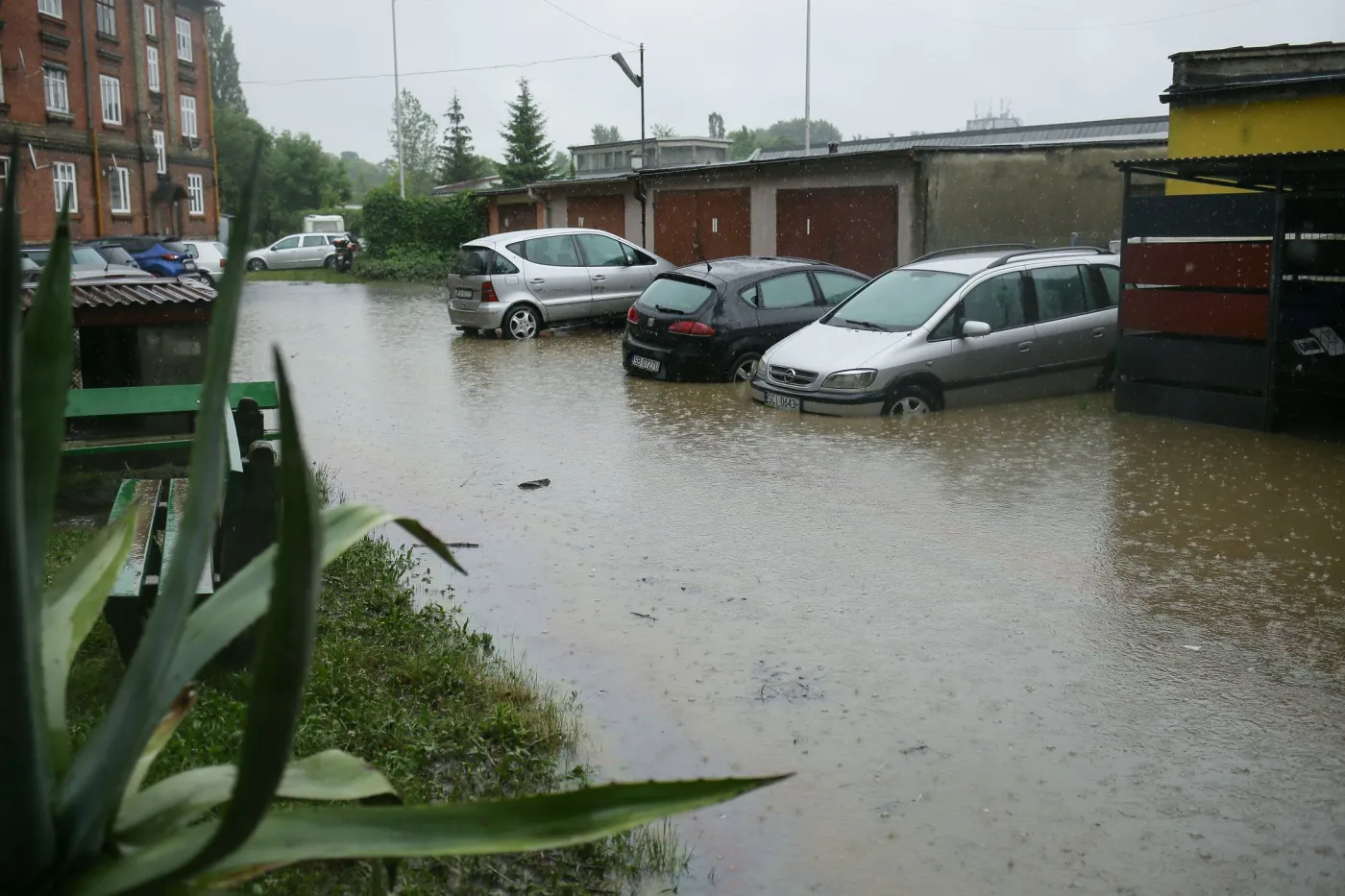 Bielsko-Biała, podtopienia