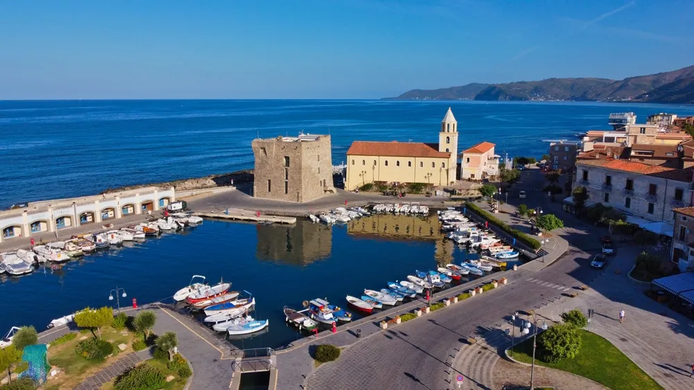 Acciaroli,Pollica,Cilento,From,Drone