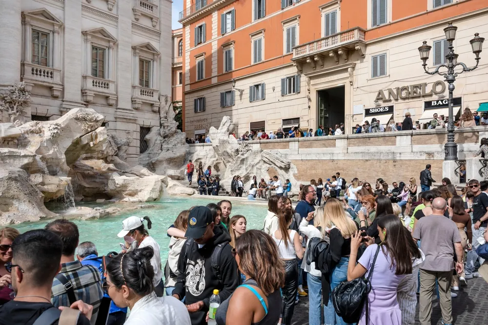Italy,,Rome,,Trevi,Fountain,(italian:,Fontana,Di,Trevi):,Famous,18th-century