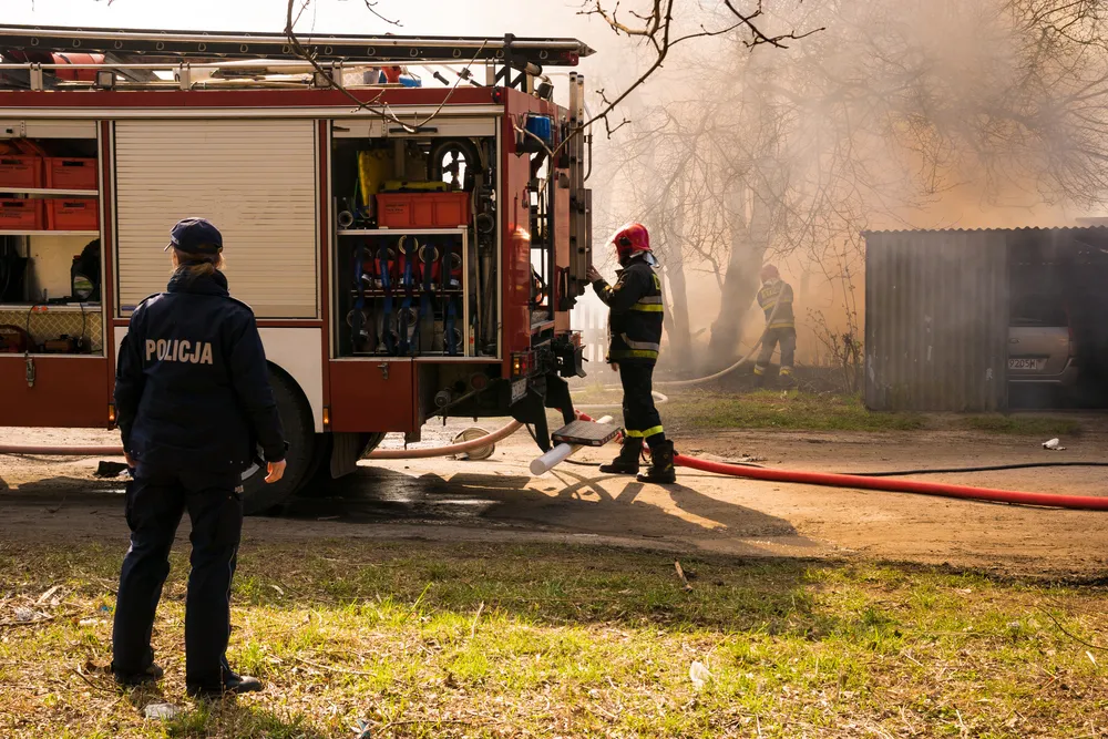Stalowa Wola. W pożarze domu zginął mężczyzna