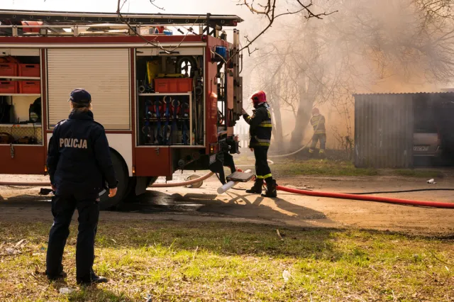 Stalowa Wola. W pożarze domu zginął mężczyzna