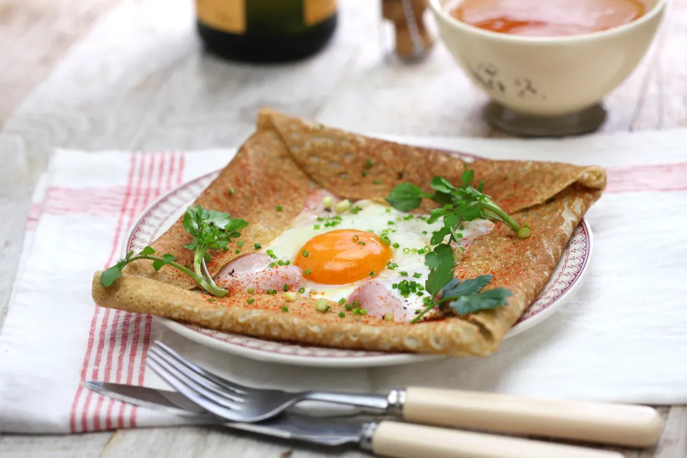 Galette,Sarrasin,,Buckwheat,Crepe,,French,Brittany,Cuisine