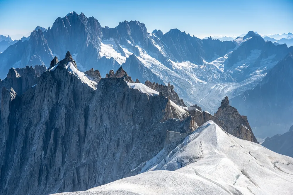 Tragiczny wypadek na Mont Blanc. Bryła lodu przygniotła alpinistę