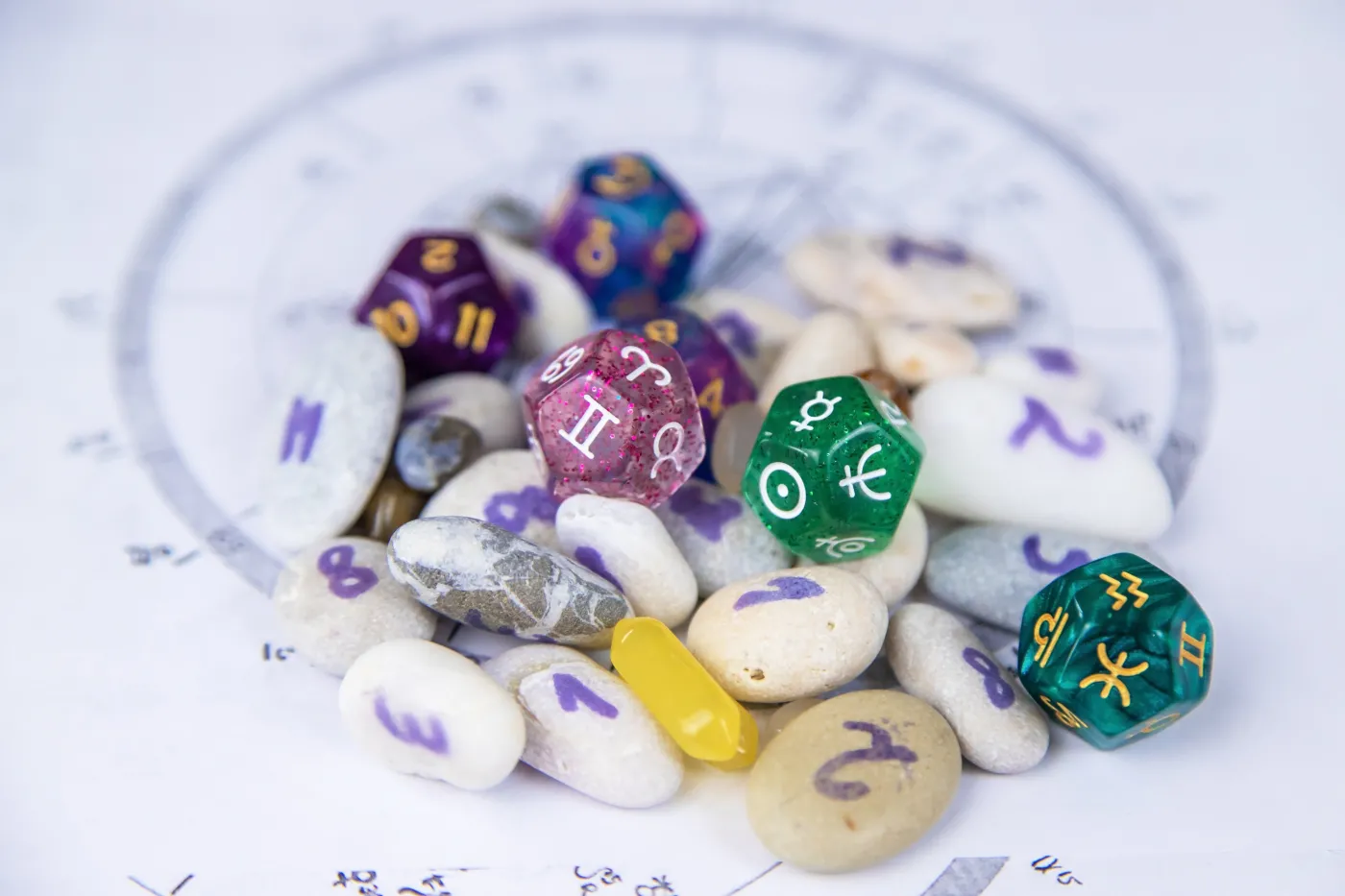 Numerology,Numbers,On,The,Table,Astrology.,Selective,Focus.,Old.