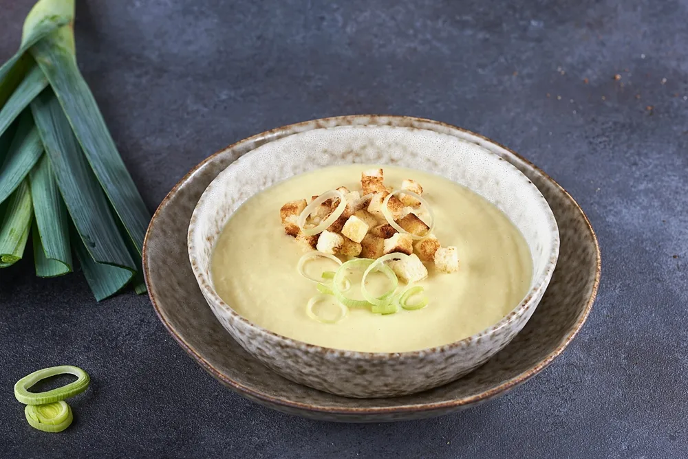 Vichyssoise,Onion,Soup,From,France