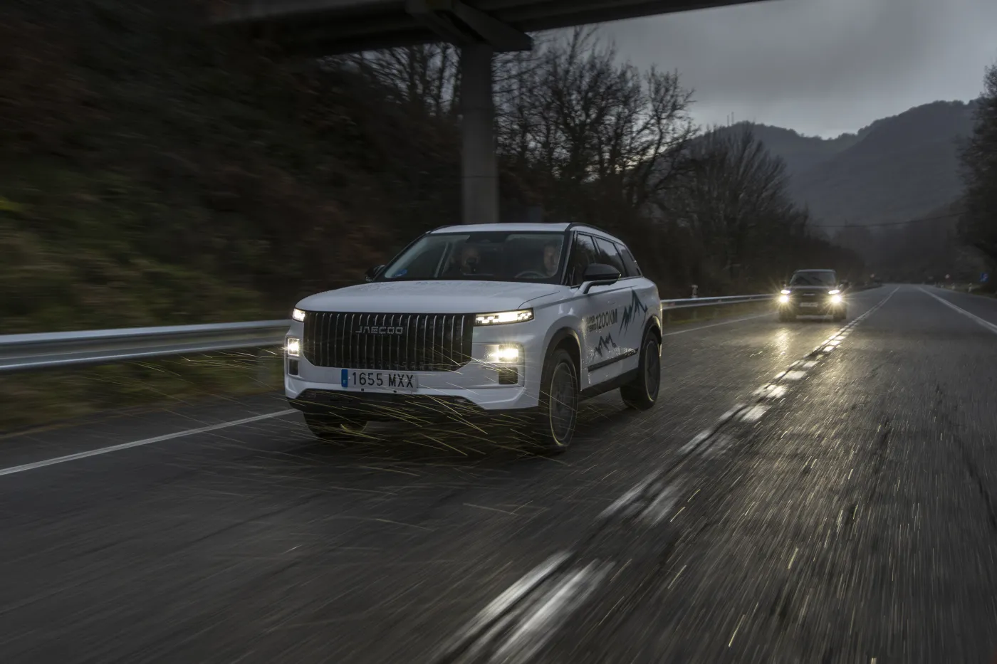 Jaecoo 7 Super Hybrid spalił średnio 3,5 l/100 km podczas prób na hiszpańskich drogach