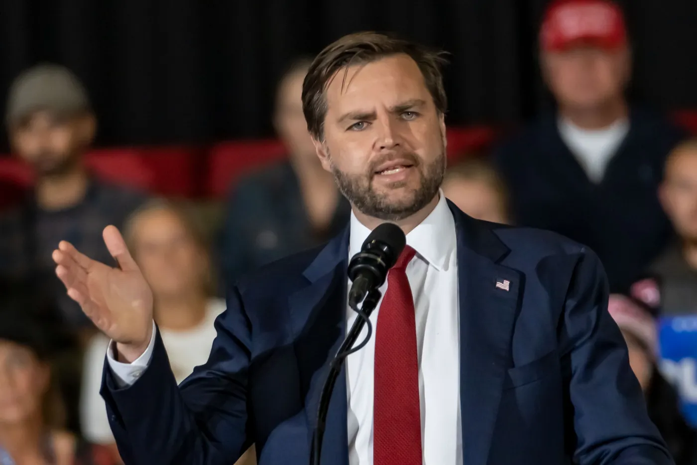 Atlanta,,Georgia,,Usa—4th,Nov,,2024.,Ohio,Senator,Jd,Vance,Speaks