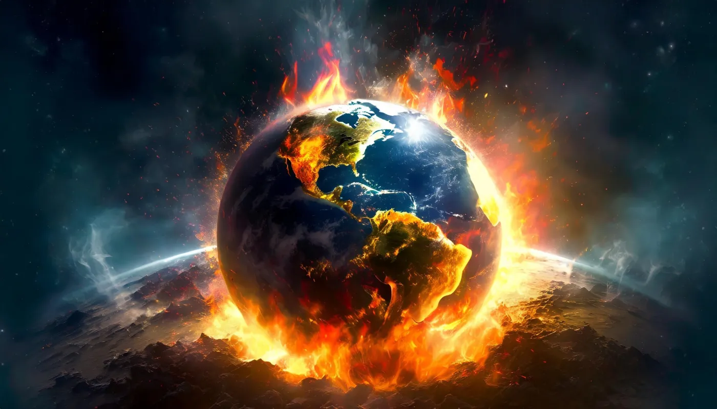 Global,With,Fire,,Earth,Falling,Galaxy,,Universal,Space,Background,,Copy
