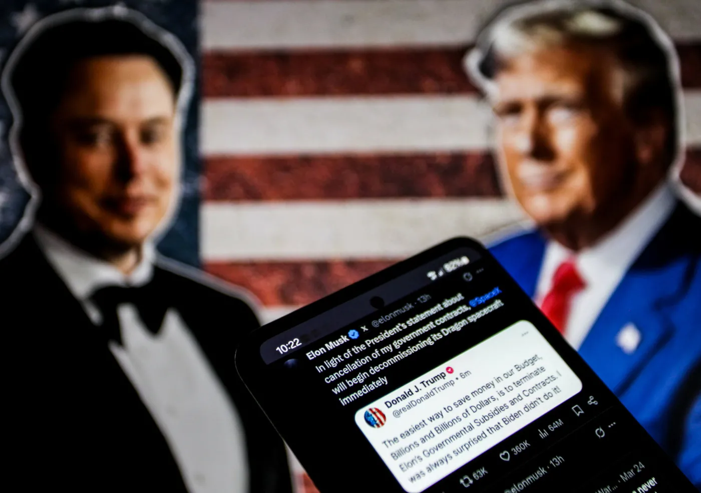 Elon Musk i Donald Trump