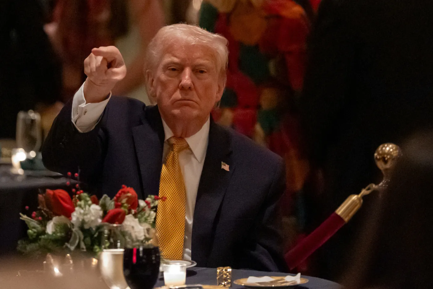Bardzo specyficzne życzenia świąteczne od Donalda Trumpa. Uderzył w "lewicowe szumowiny"