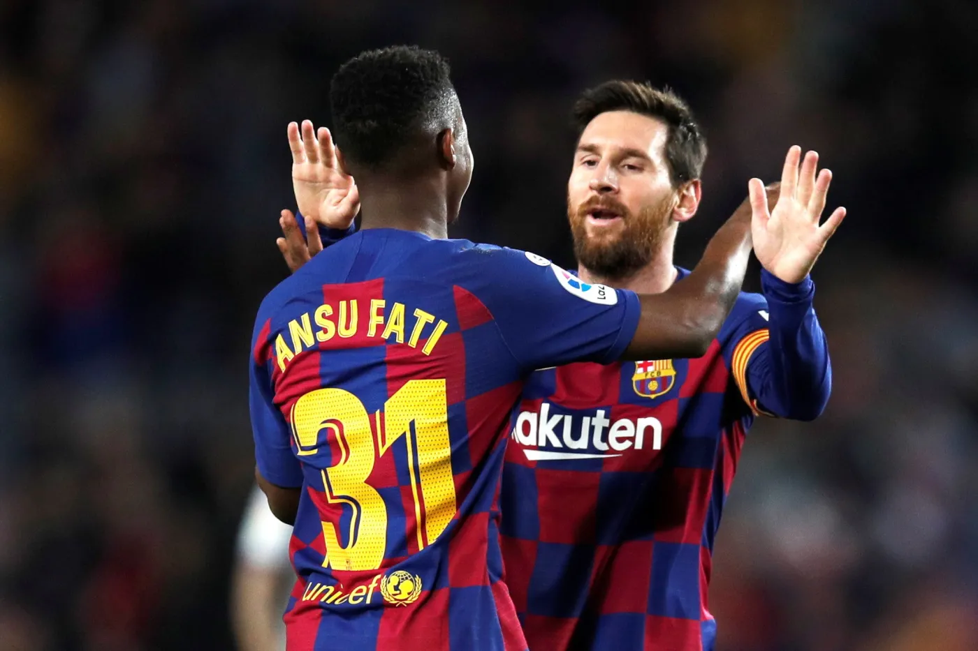 Liga hiszpańska: Messi podawał, Fati strzelał [WIDEO]
