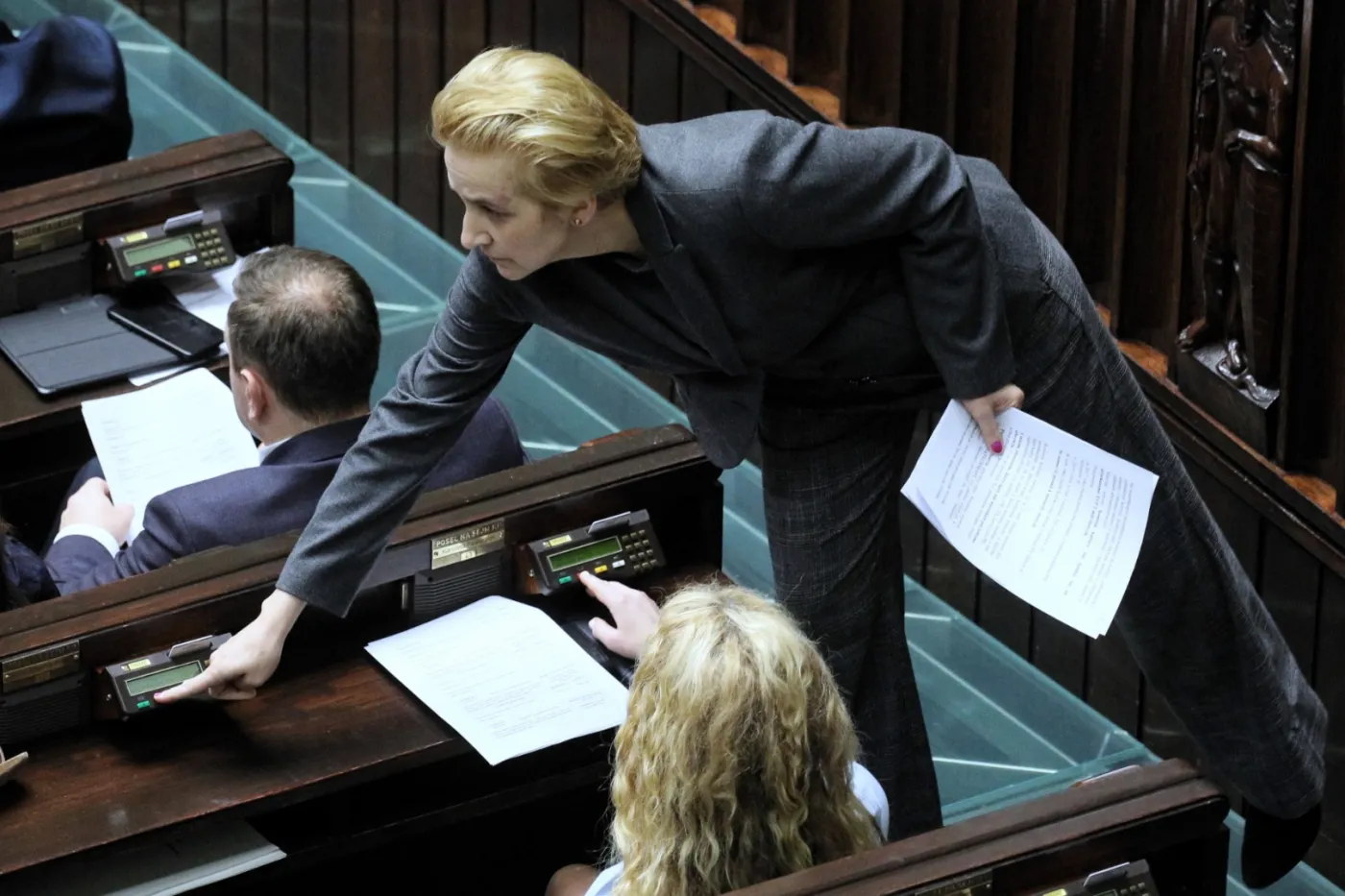 Scheuring-Wielgus: Gdyby Lichocka miała honor, zrezygnowałaby z mandatu