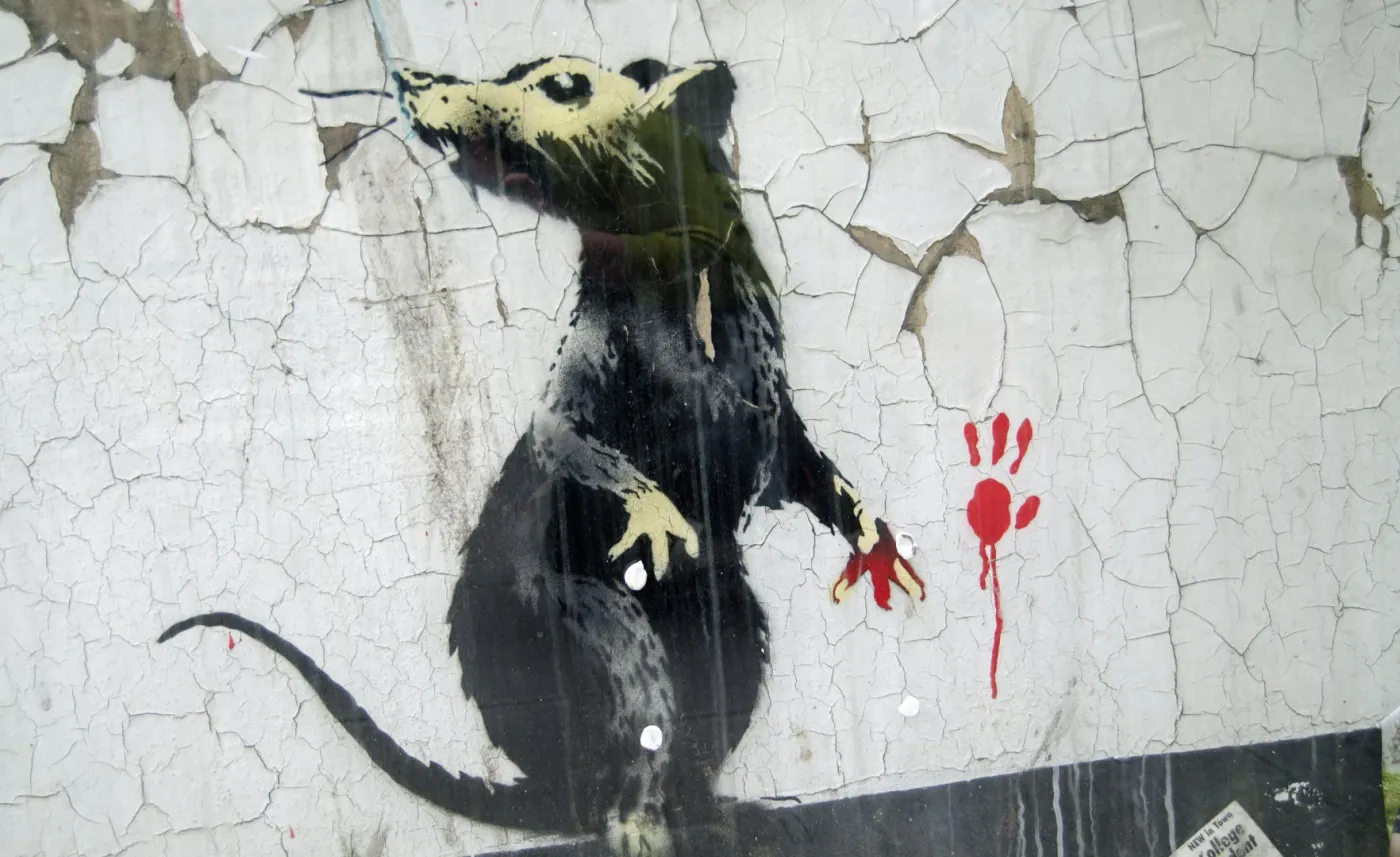 Banksy też pracuje z domu. Pokazał, co stworzył podczas kwarantanny