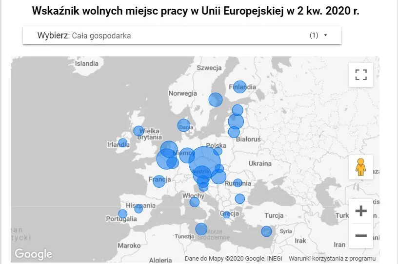 Wskaźnik wakatów spadł w większości krajów UE. Zobacz, gdzie najbardziej [DANE EUROSTATU]