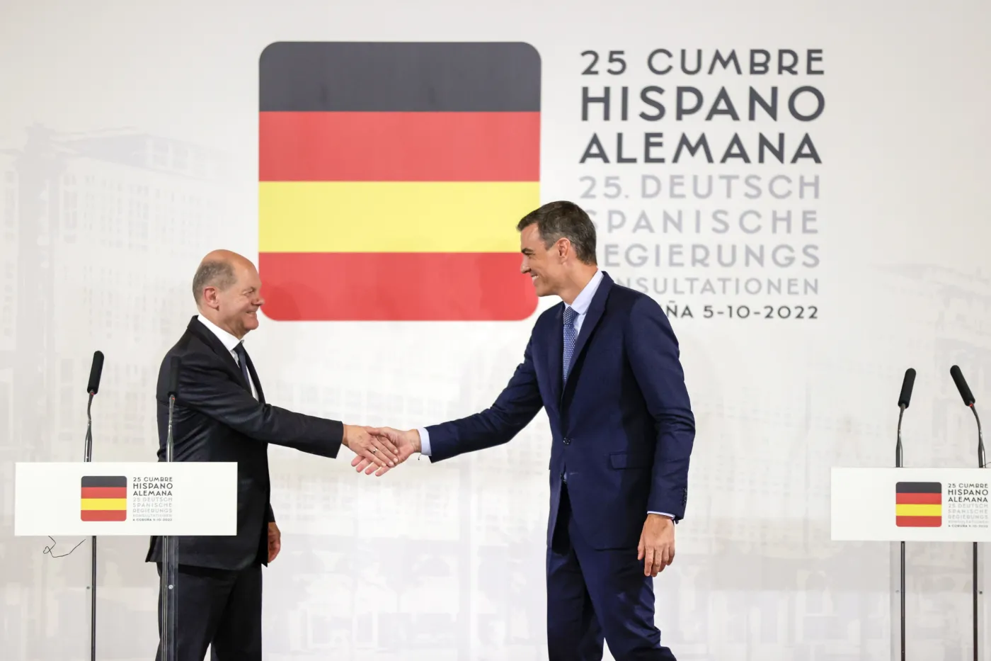 Olaf Scholz i Pedro Sanchez