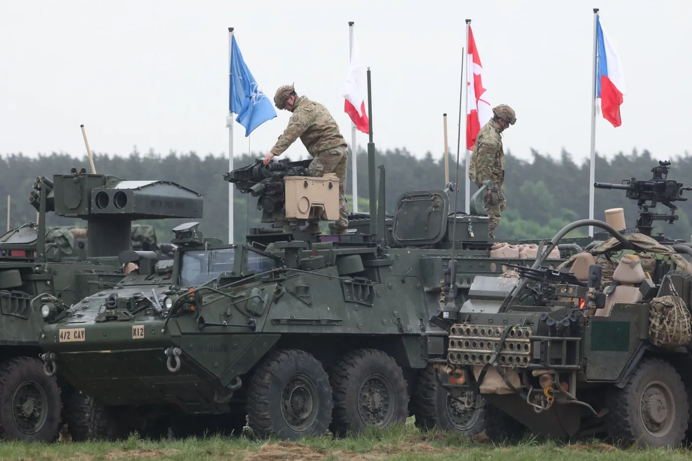Błaszczak na ćwiczeniach Griffin Shock: To sygnał dla Rosji, że nie opłaci się atakować terytorium NATO