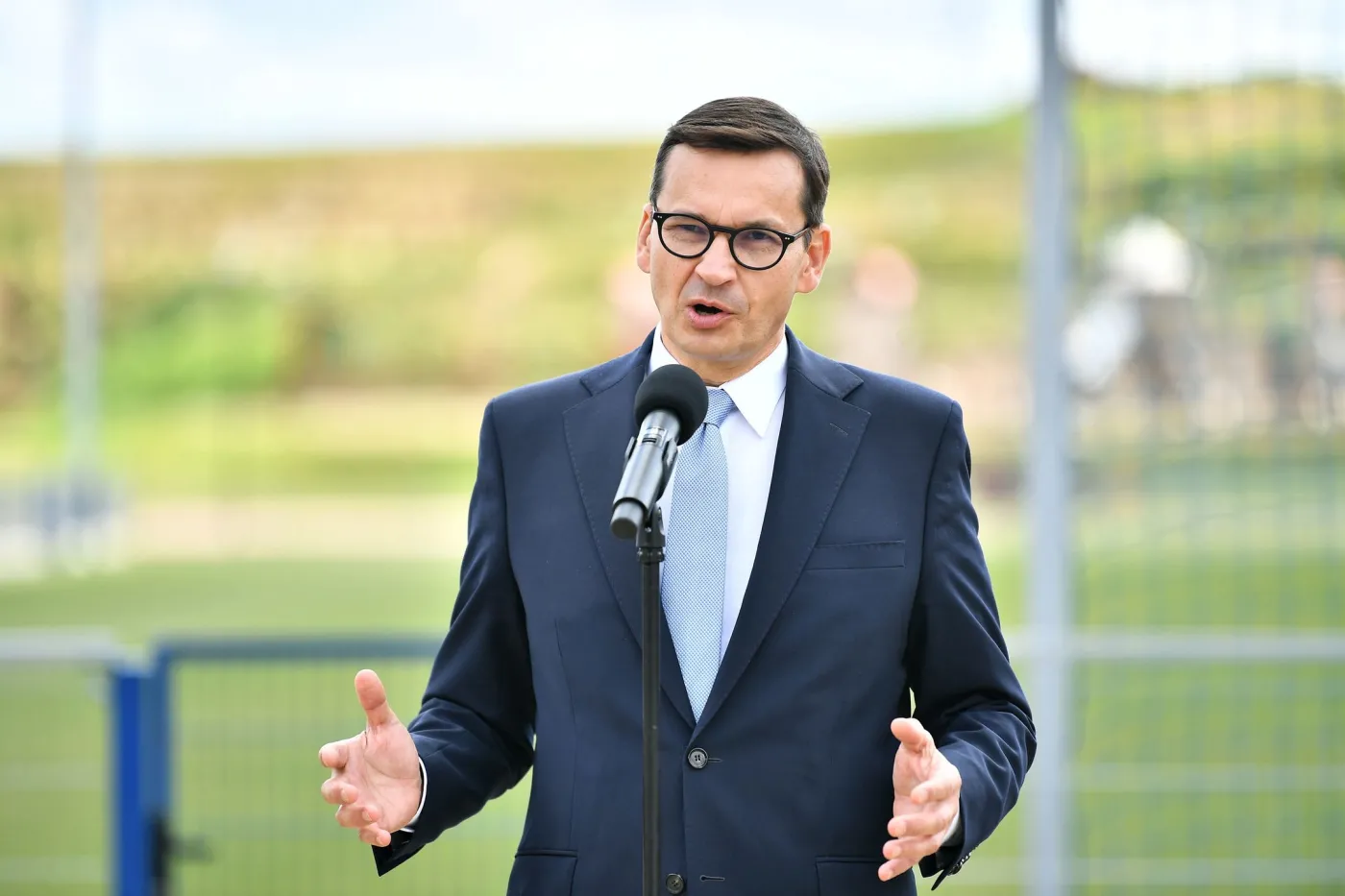Morawiecki: Nie możemy ulegać szantażowi Łukaszenki. Musimy chronić nasze granice
