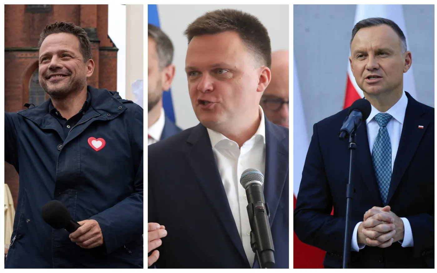 CBOS: Andrzej Duda, Rafał Trzaskowski, Szymon Hołownia i Mateusz Morawiecki - liderami rankingu zaufania do polityków