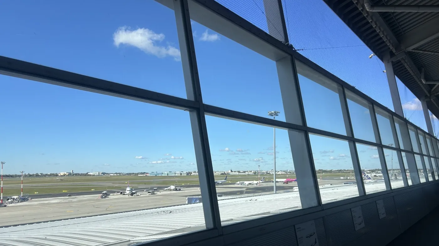 Aircraft,On,The,Ground,From,The,Observation,Deck,At,Chopin