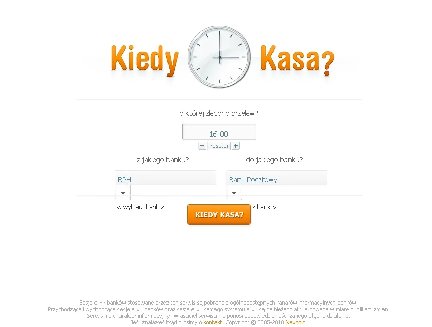 Wystartował serwis Kiedykasa.pl – kalkulator czasu realizacji przelewów