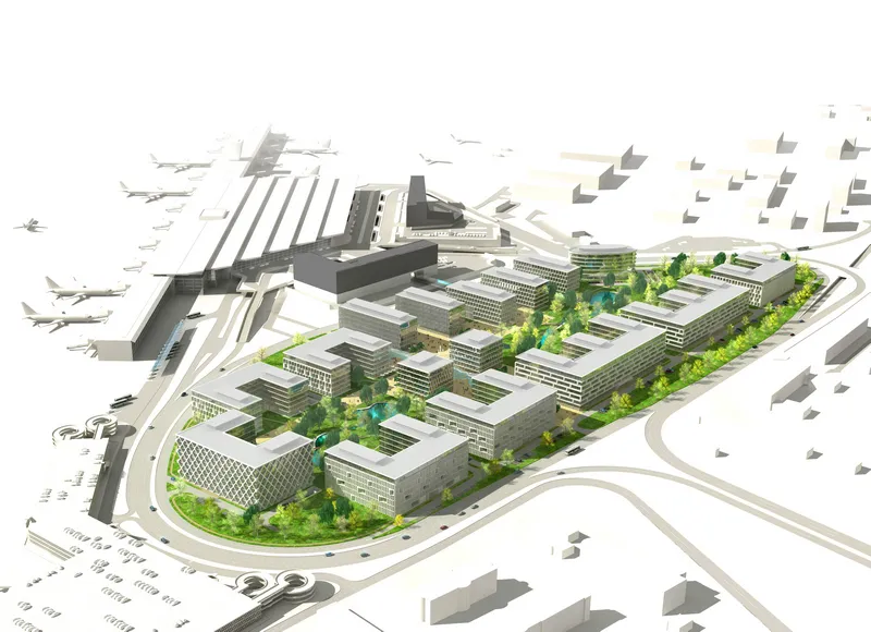 Chopin Airport City - miasteczko lotniskowe przy Okęciu powstanie za 10 lat