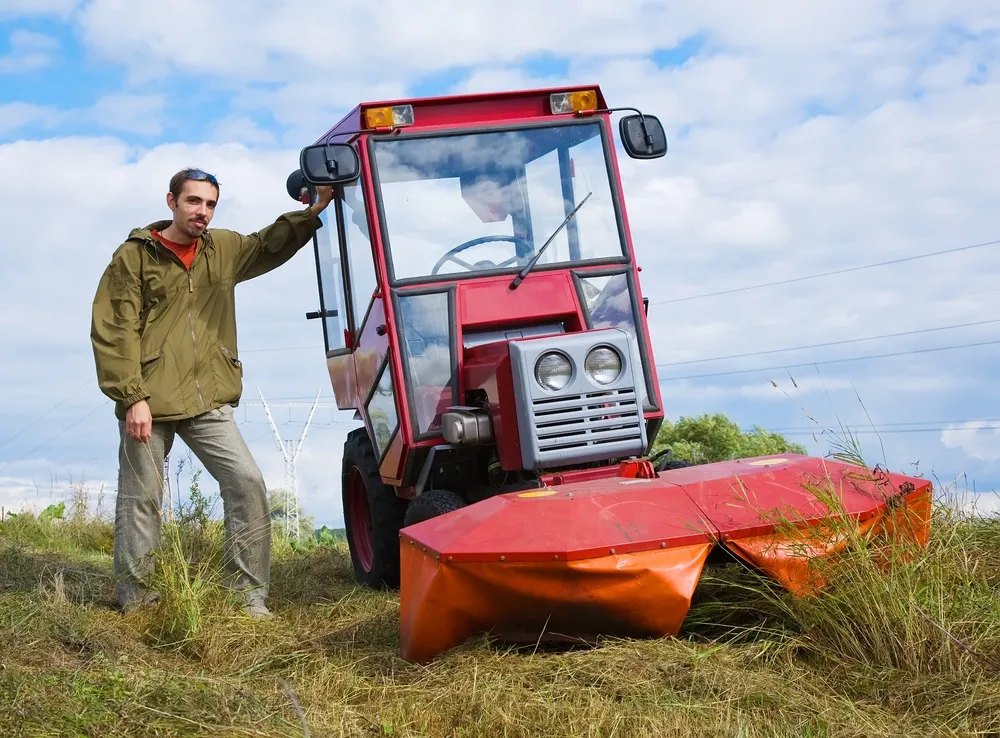 Pijany rolnik może jeździć po własnym polu