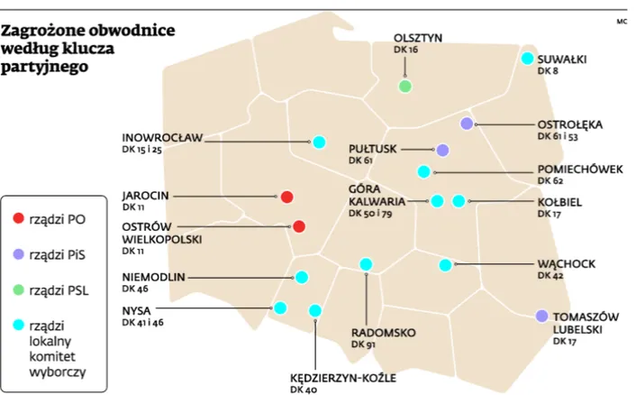 Obwodnice: Olsztyn dostał pieniądze na drogi. Inni walczą