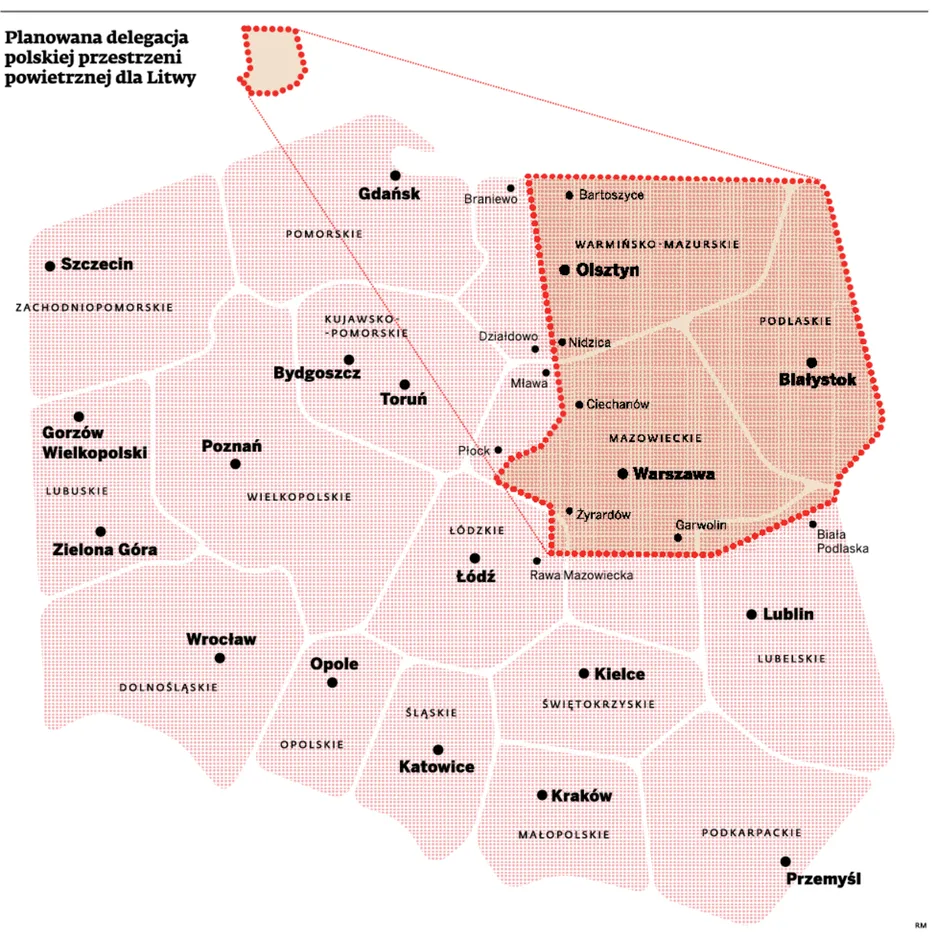 Baltic FAB: Polska oddaje część kontroli nad przestrzenią powietrzną