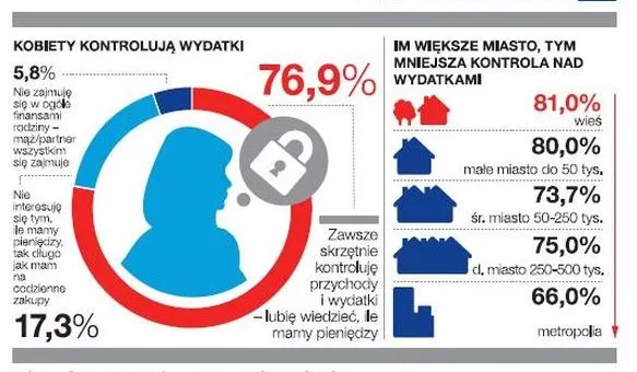 Portret finansowy Polki 2013, czyli kobieta w świecie pieniędzy (INFOGRAFIKA)