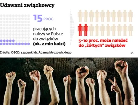 Związki zawodowe w Polsce nie zawsze działają na korzyść pracowników