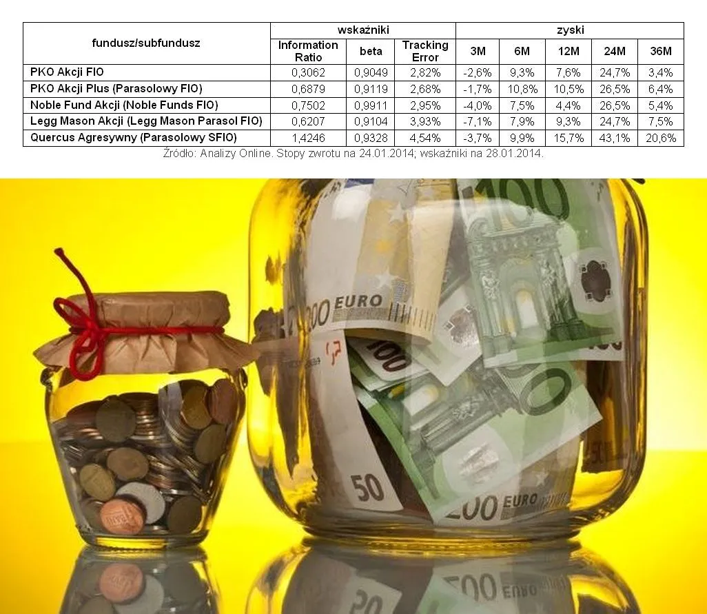 Pięć funduszy akcji, nad którymi warto się pochylić