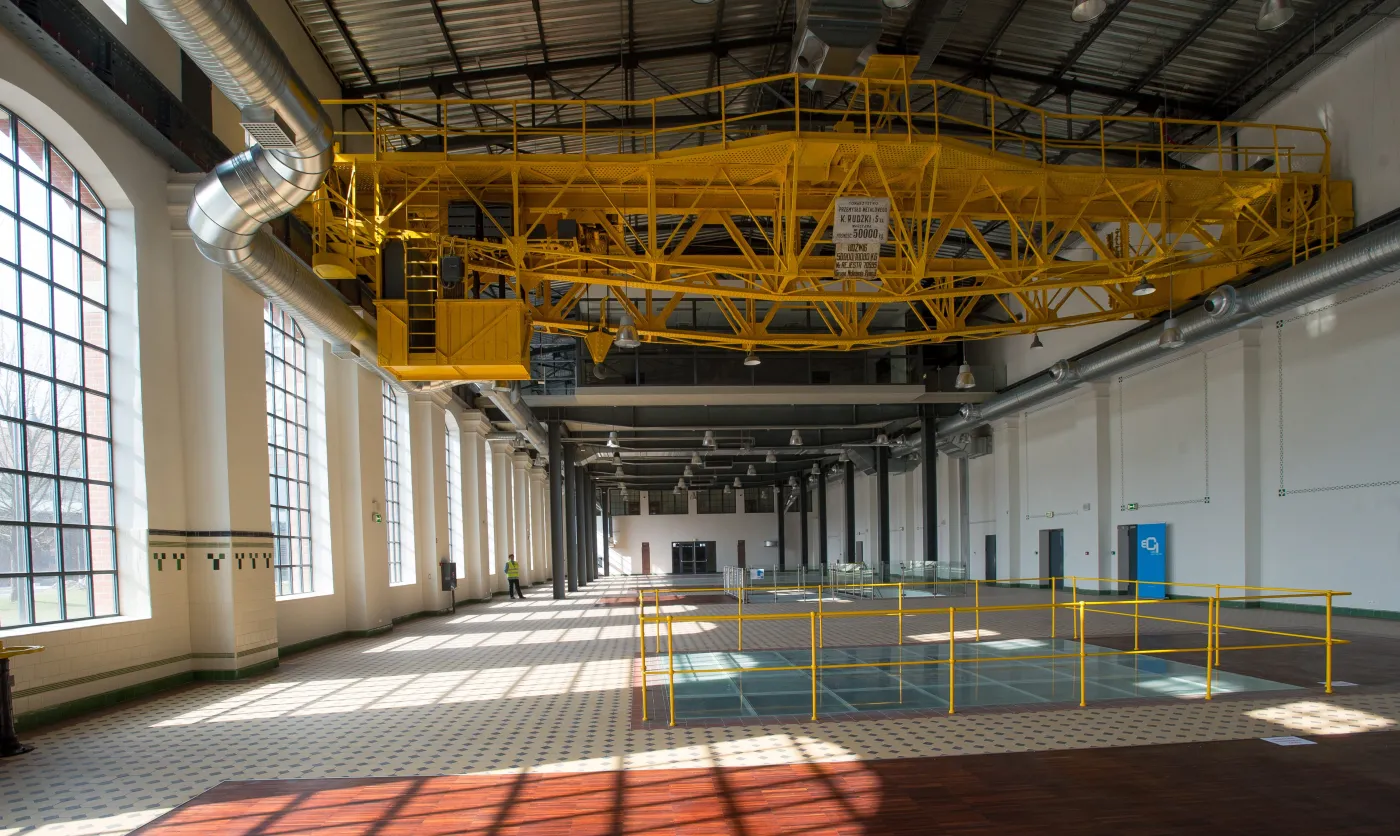 Rewitalizowany kompleks elektrowni EC1 Łódź