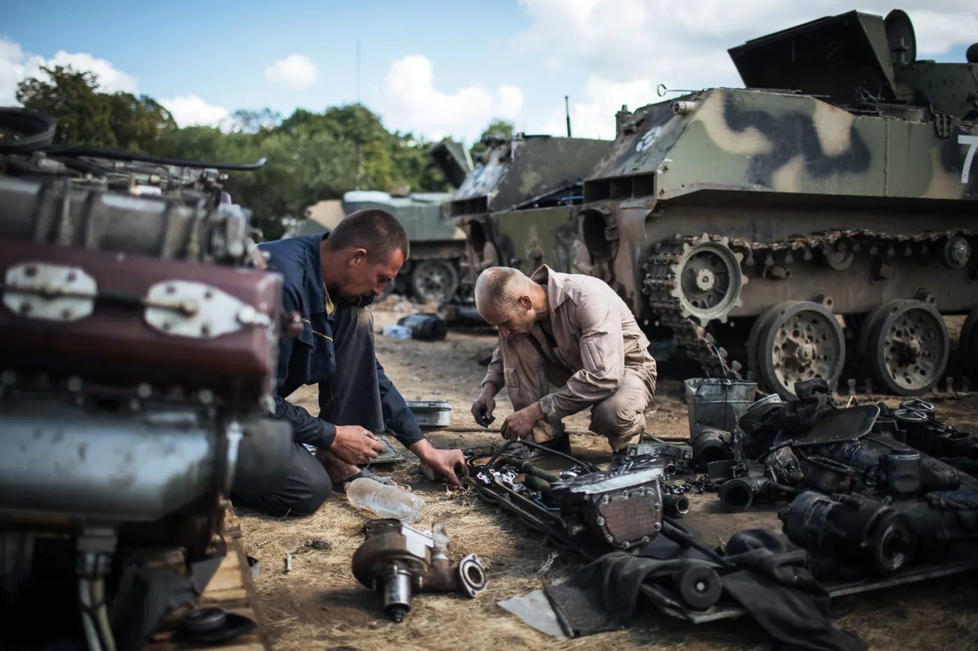 Zniszczony przemysł i infrastruktura. Wojna kosztuje Ukrainę 8 mld dol.