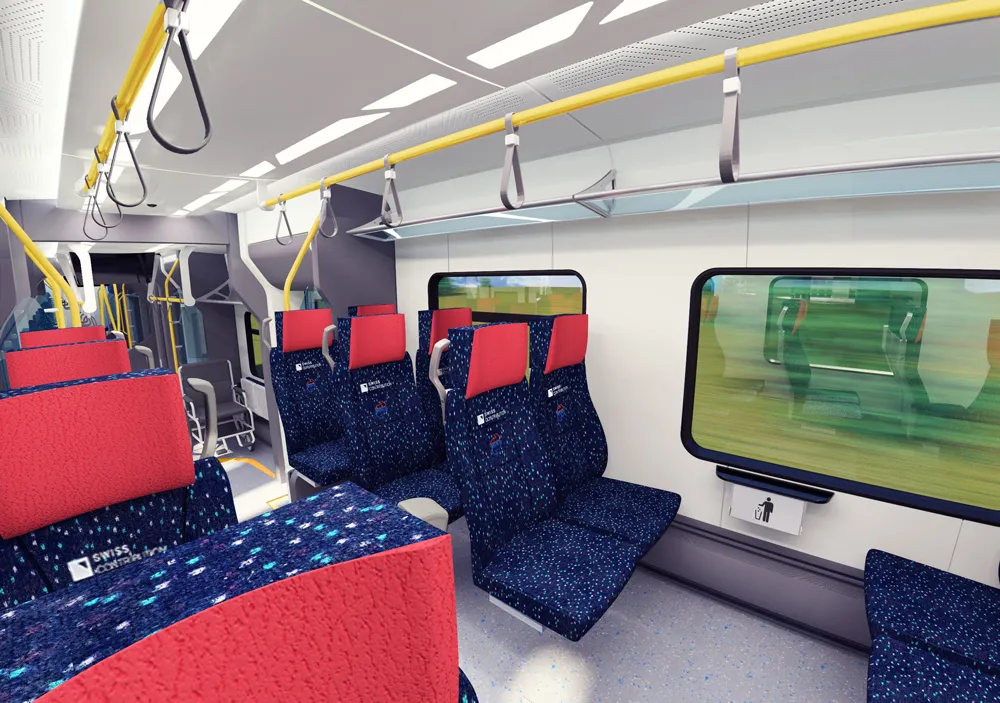 Wizualizacja nowego pociągu Newagu 39WE