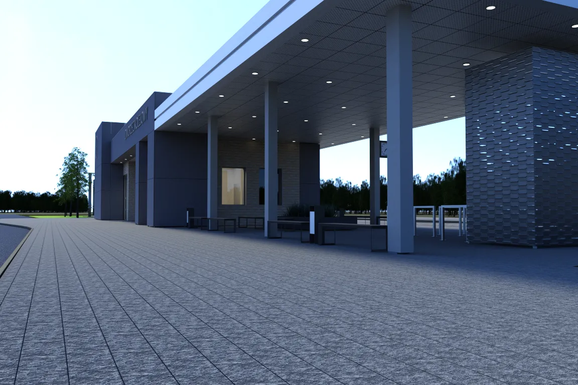 Dworzec w Strzelcach Krajeńskich