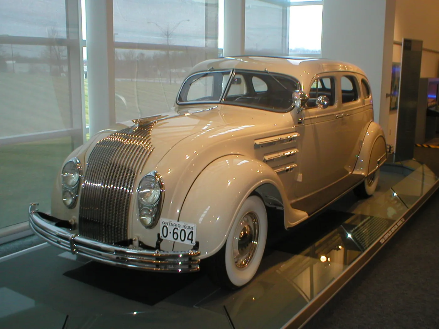 Chrysler Airflow i oskarżenia GM (1934)
