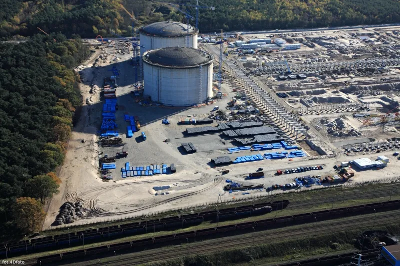 Terminal LNG, budowa - grudzień 2012 r.
