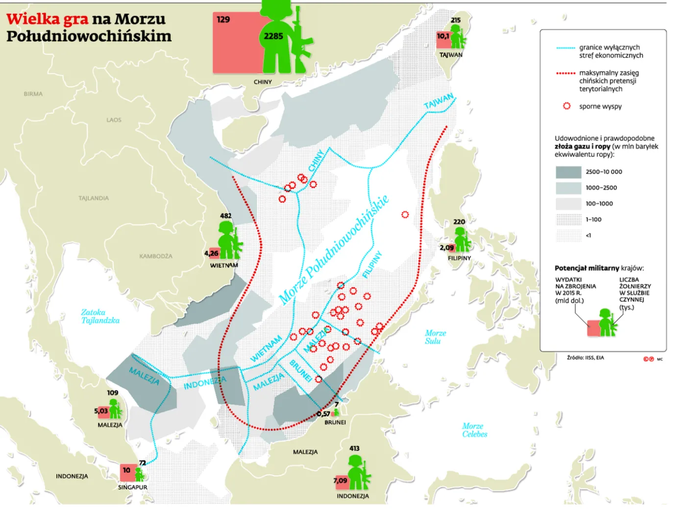 Konflikt na Morzu Południowochińskicm może zagrozić światowemu bezpieczeństwu