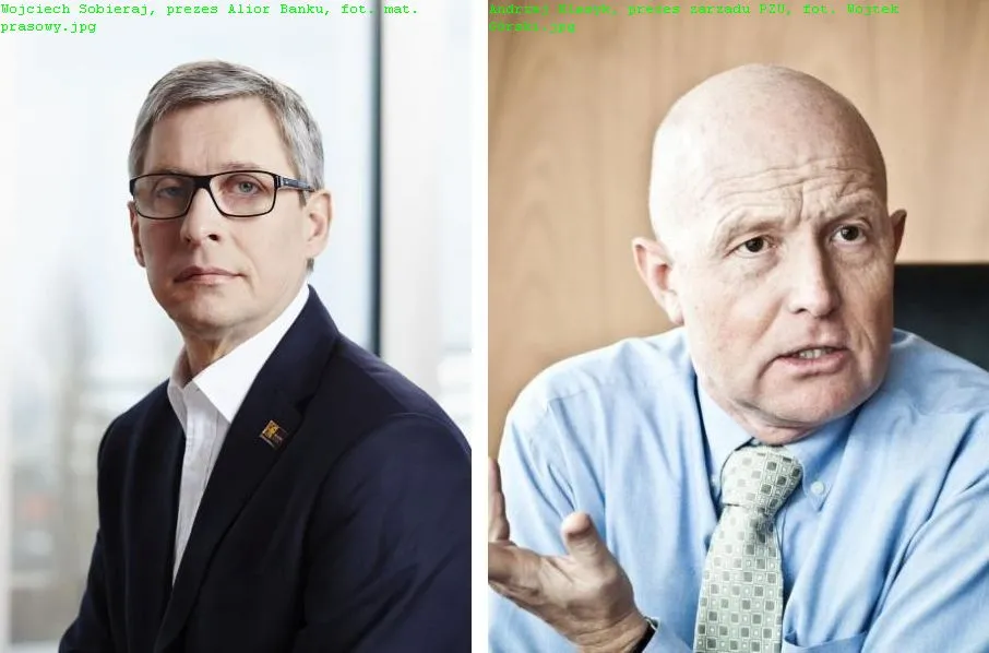 7. Wojciech Sobieraj, prezes Alior Banku i Andrzej Klesyk, były prezes PZU