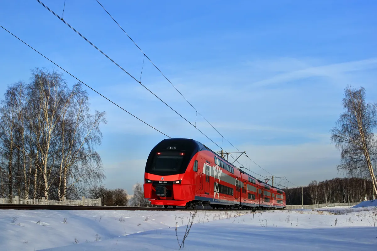 Piętrus podczas testów w Rosji