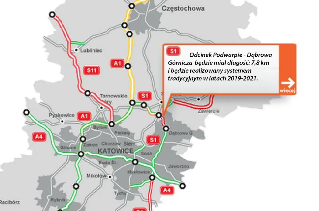 Cała trasa S1 gotowa do 2022 roku. Jest decyzja GDDKiA [MAPA]