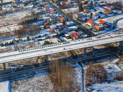 S19 Świlcza-Rzeszów Południe. To jeden z dwóch odcinków Via Carpatia w budowie